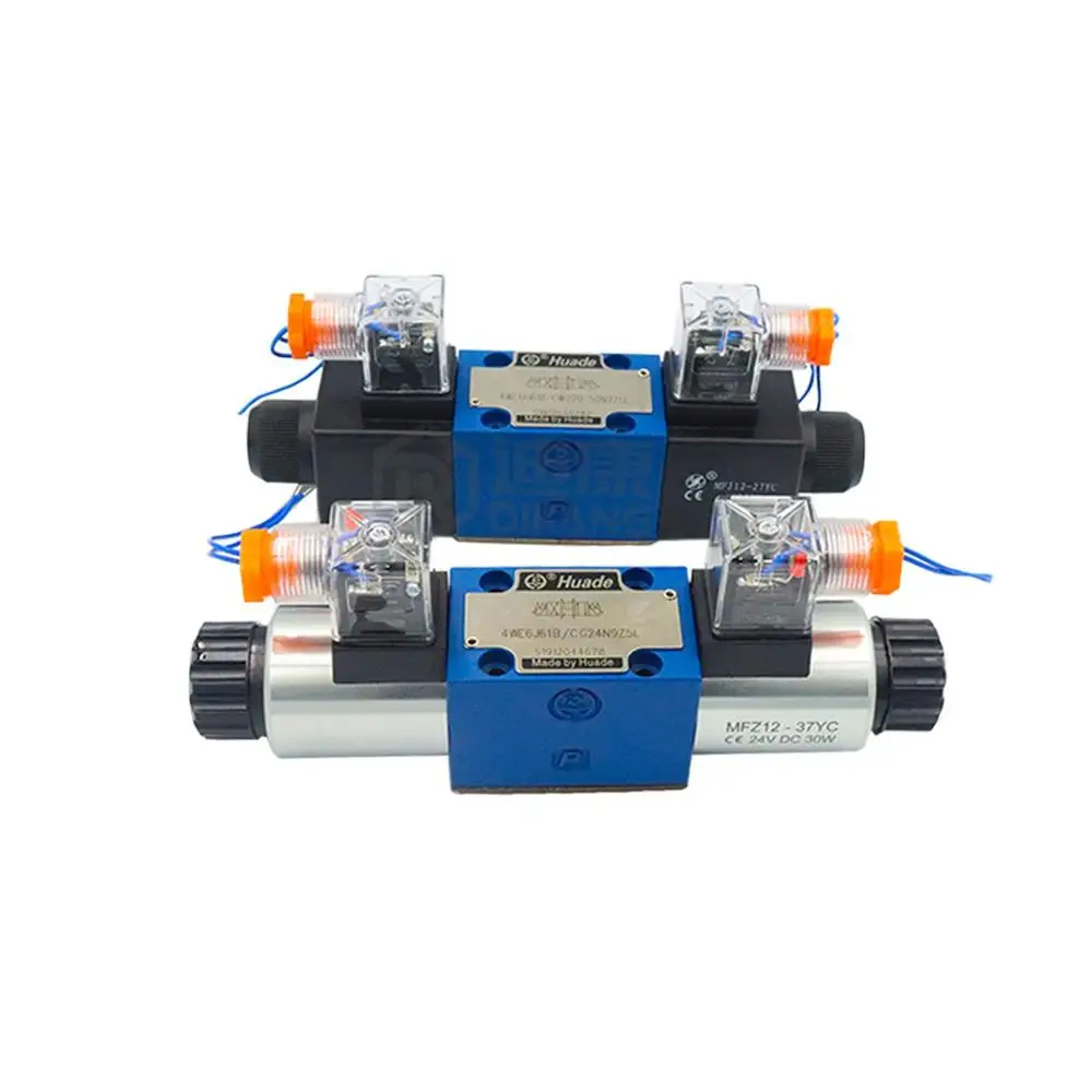 

Hydraulic electromagnetic two-way reversing valve 4WE6E61B 6H 6J 6G 6D 6Y CG24 CW220 instead of Rexroth model