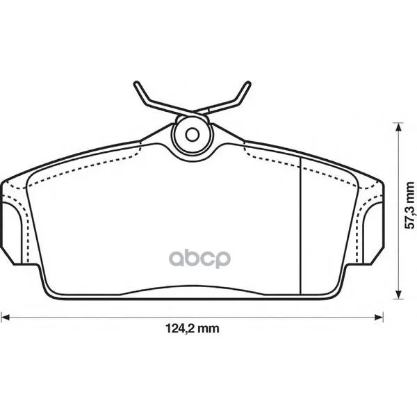Колодки Дисковые Jurid 572422j Jurid арт. 572422J