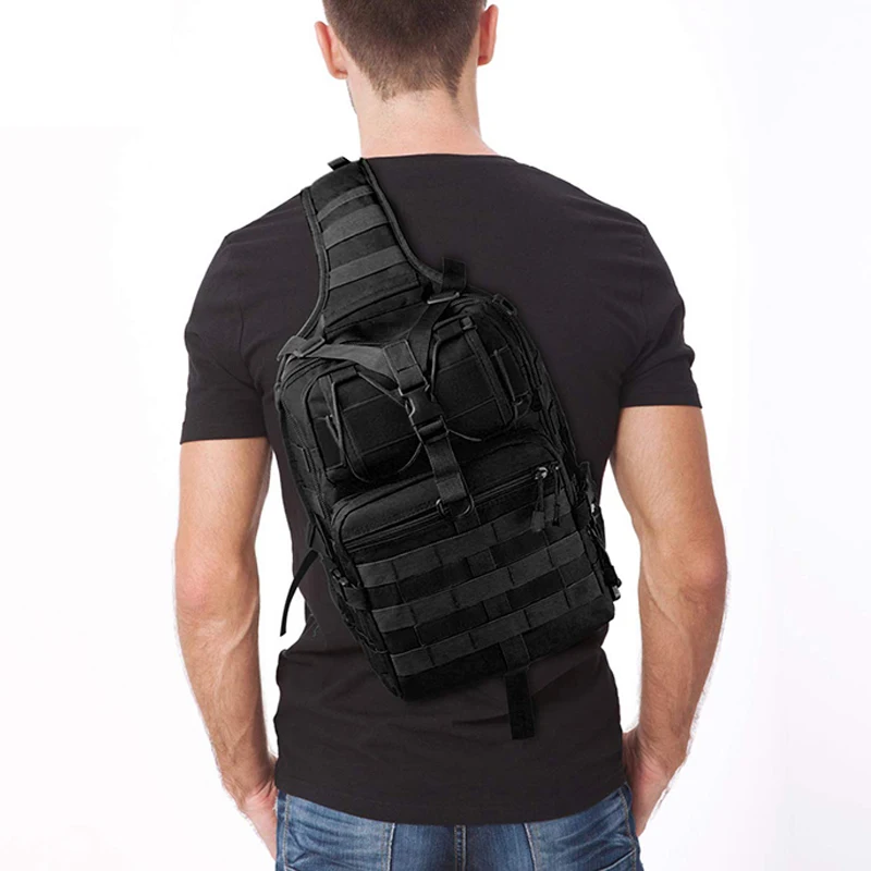 

20L Tactical Assault Pack Big Military Sling Backpack Army Molle Waterproof EDC Rucksack Bag for Outdoor Hiking Camping Hunting