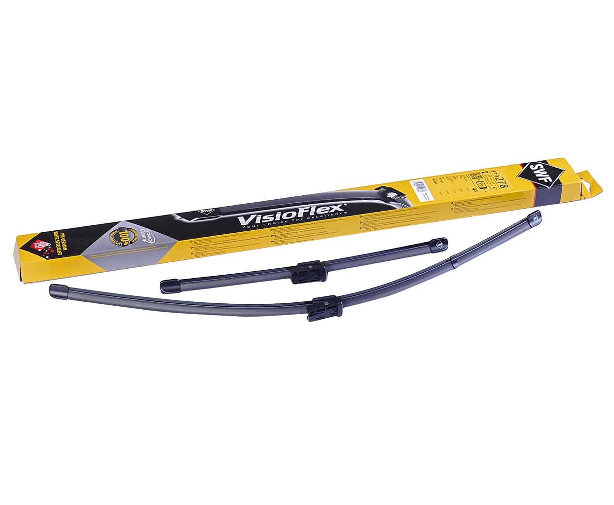 Wiper blade Hyundai i20 (10 ) Kia Venga (10 ) 650/350mm visioflex SWF 119278 kitWindscreen
