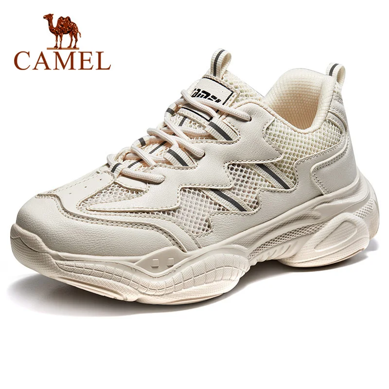 Chunky Sneaker Shoe CAMEL Official Breathable Casual Original Fashion Shockproof Outdoor