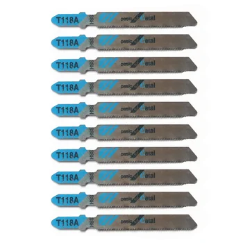 

10* Jig Saw Blade T118A Reciprocating Saw Blade Metal Woodworking Saw Blade For Cutting Hardwood,special Material And Metal