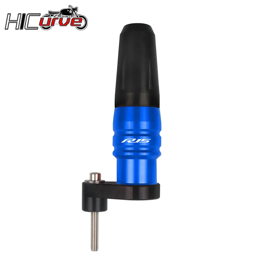 야마하 YZFR15 YZF-R15 YZF R15 2015-2019 오토바이 CNC 프레임 크래시 패드, 배기 슬라이더 크래시 보호대