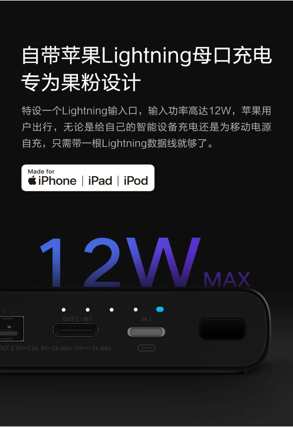 ZMI WPB100 10000 mAh Wireless Power Bank (13)