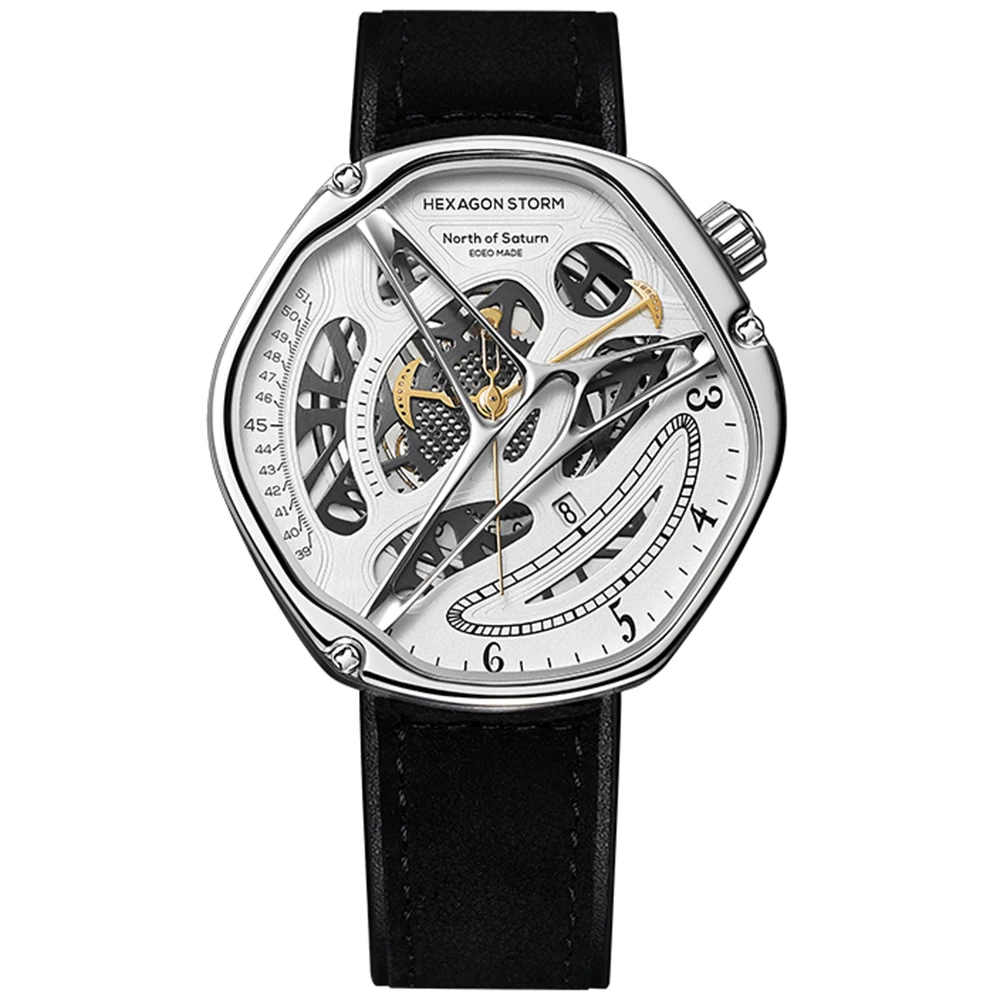 Luxury Watch Men Sports Automatic Mechanical Wristwatch Fashion Designer Stainless Steel 5Bar Waterproof Clock Reloj Hombre 2021