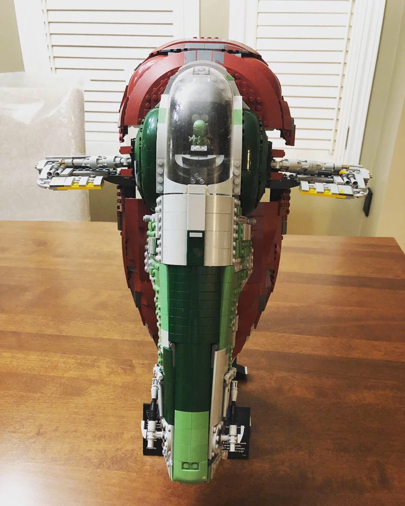 

IN STOCK Slave I Lepinblocks 05037 Compatible with wars legoset 75060 Star Blocks Bricks Educational Toys Gift 81039 lepinbricks