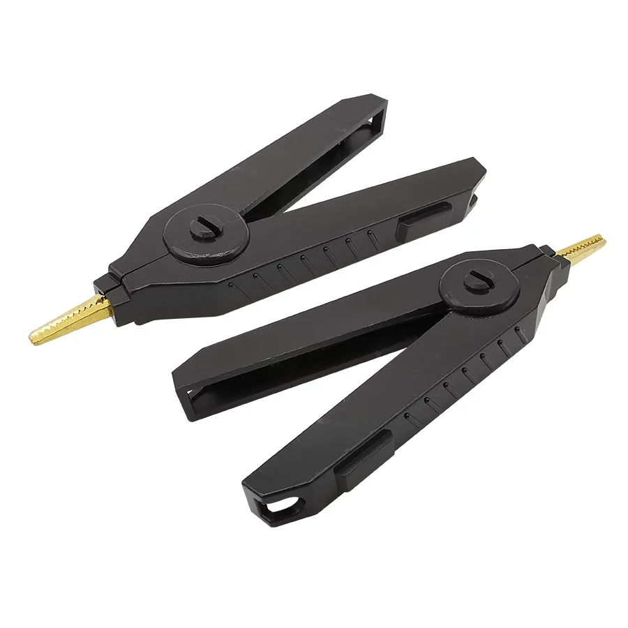 Alligator Clip Copper Gold Plated Crocodile Clamps LCR Test Clip 1Pcs 90mm