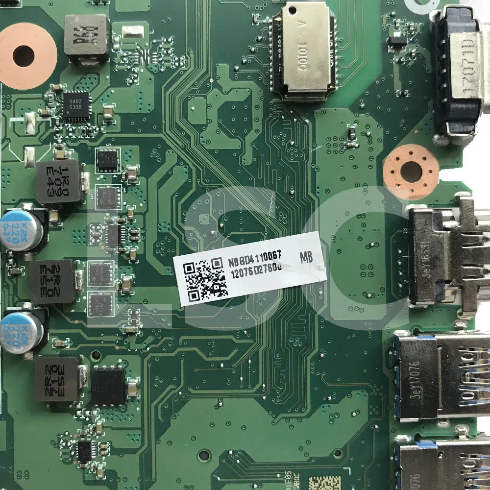 Материнская плата LSC для ноутбука ACER Aspire E5 575G NB.GD411.006 NBGD411006 I5 7200U 2 5 ГГц ЦП 940MX Гб