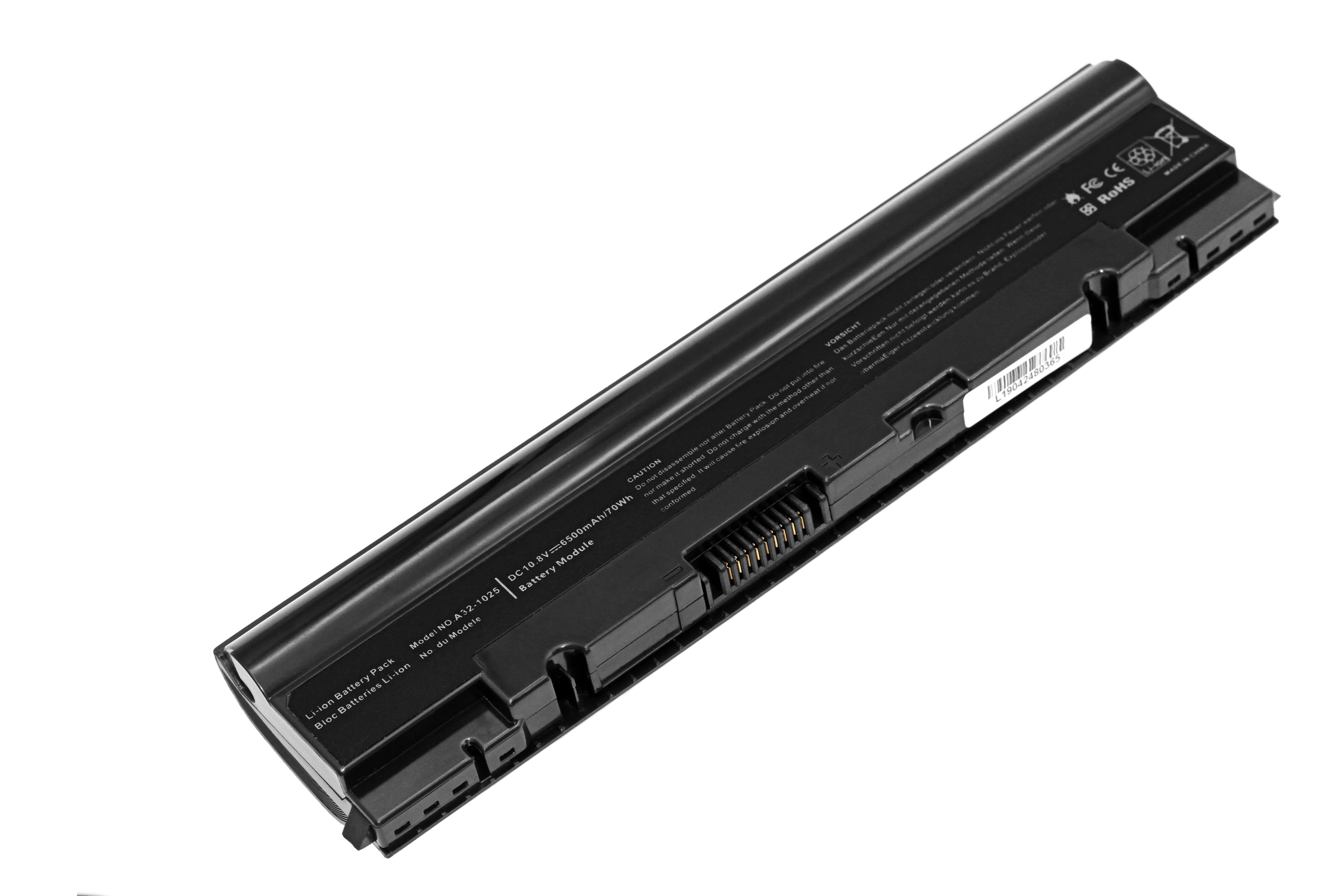 Apexway 6 ячеек 6500 мАч аккумулятор для ноутбука asus Eee PC1025 1025C PC1025CE 1225 1225B 1225C R052 R052C 052CE 1015CX 1011CX 1015