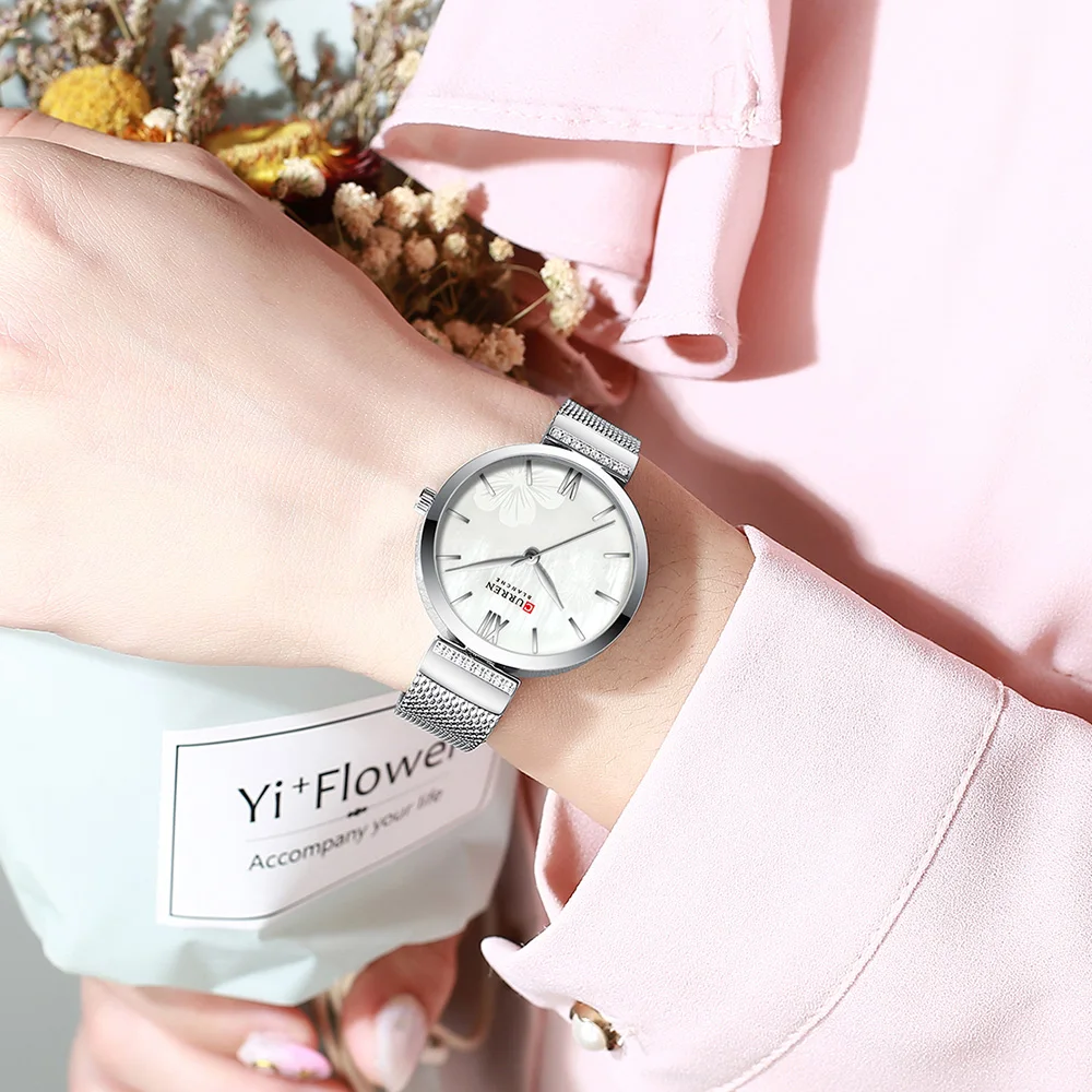 relógios de luxo marca curren elegante simples