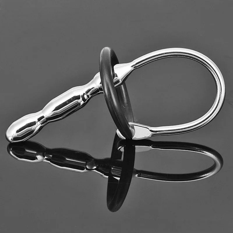 

Cock Ring Urethral Dilator Sound Penis Plugs Uretral Stimulator Penis Insert Sounding Rod Bdsm Sex Toys For Men Urethra Plug