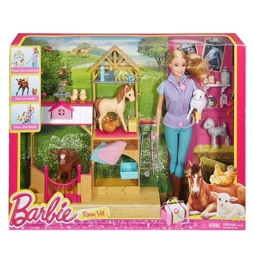 Children Play Set Furniture for Barbie, Cabeleireiro Acessórios, Natal e  presente de aniversário - AliExpress