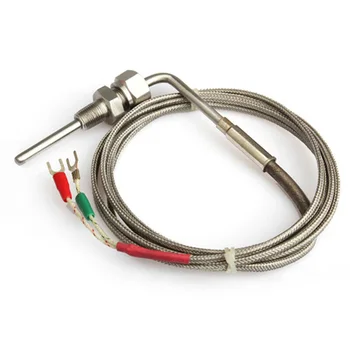 

1pc K Type Thermocouple Exhaust Probe High Temperature Sensors Threads 1/8 NPT