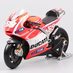 1:10 модель Maisto большой поездок на мотоцикле Ducati Desmosedici GP11 GP13 № 69 Ники moto rcycle moto игрушечные машинки гоночный велосипед модель игрушки GP