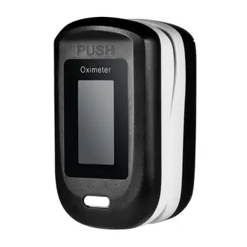 

Fingertip Pulse Oximeter Oximetry Heart Rate Monitor Blood Saturation Meter without Battery