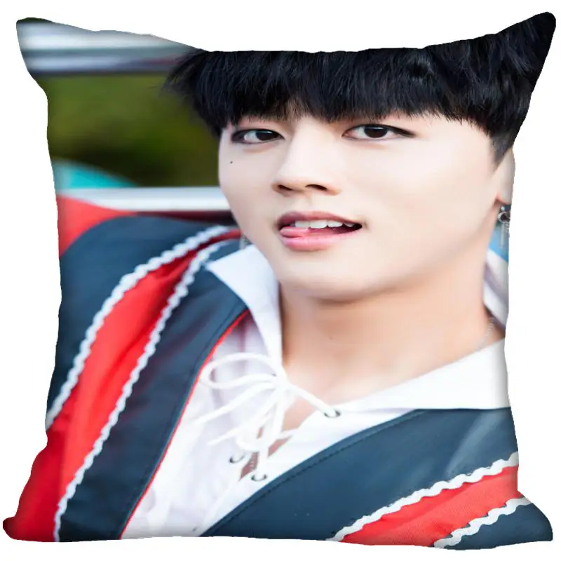 22 Пользовательские Kpop SF9 печатные квадратные шелковые наволочки 40x40 45x45 50x50 60x60 две стороны атласная Наволочка логотип на заказ - Цвет: 22