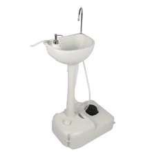 CHH-7701 Portable Removable Outdoor Wash Basin White  Designed with human engineering US warehouse dropshipping