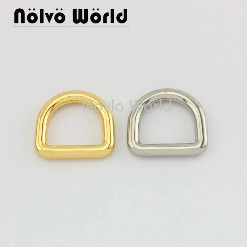 Мир Nolvo 5 20 18 шт. 16 * мм 4 цвета маленькие D образные кольца для сумок ручные пряжки