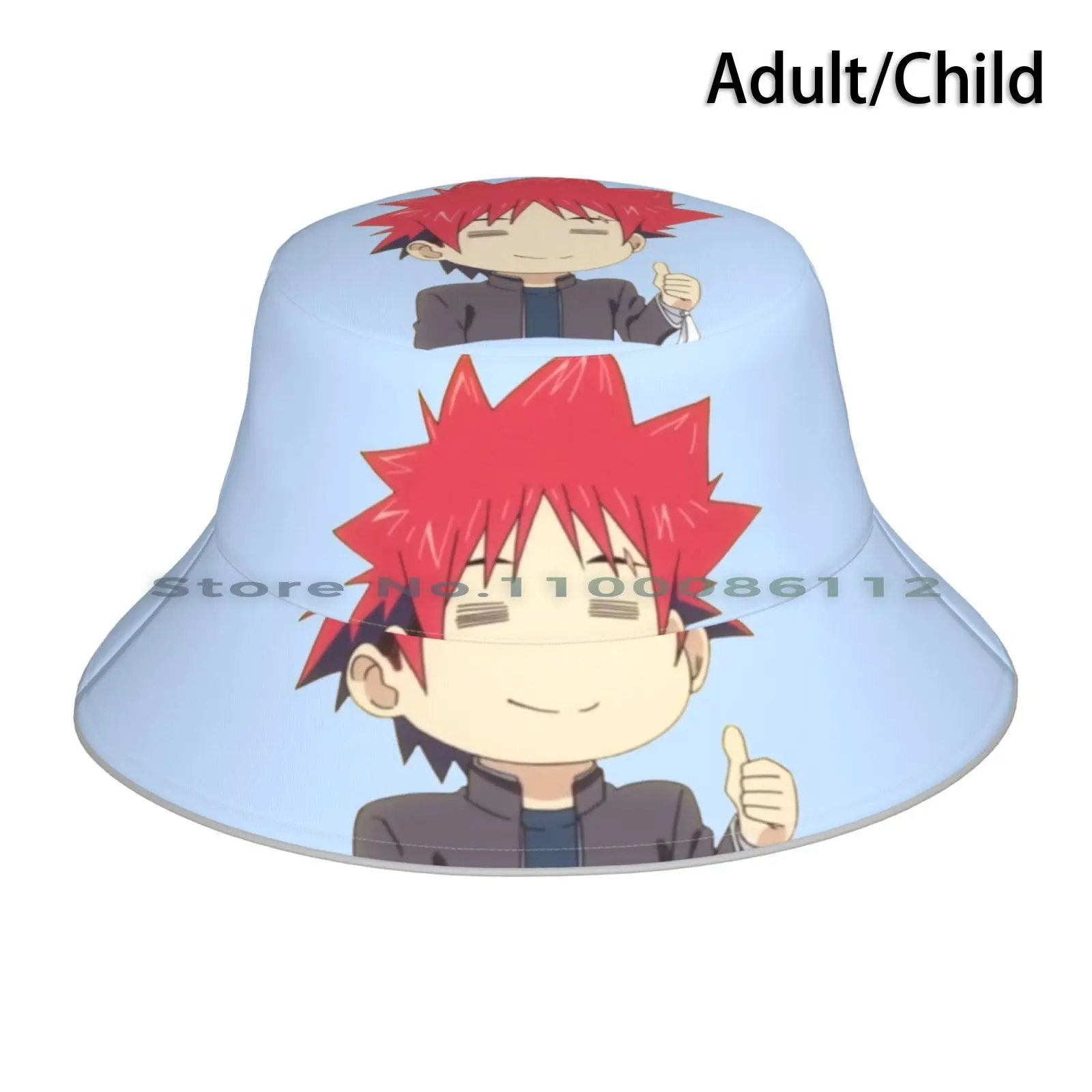 Soma Yukihira-Food Wars Cappello Da Pescatore Berretto Da Sole Manga Erina Nakiri Soma Yukihira Muslimah Takumi Aldini Animemgirl