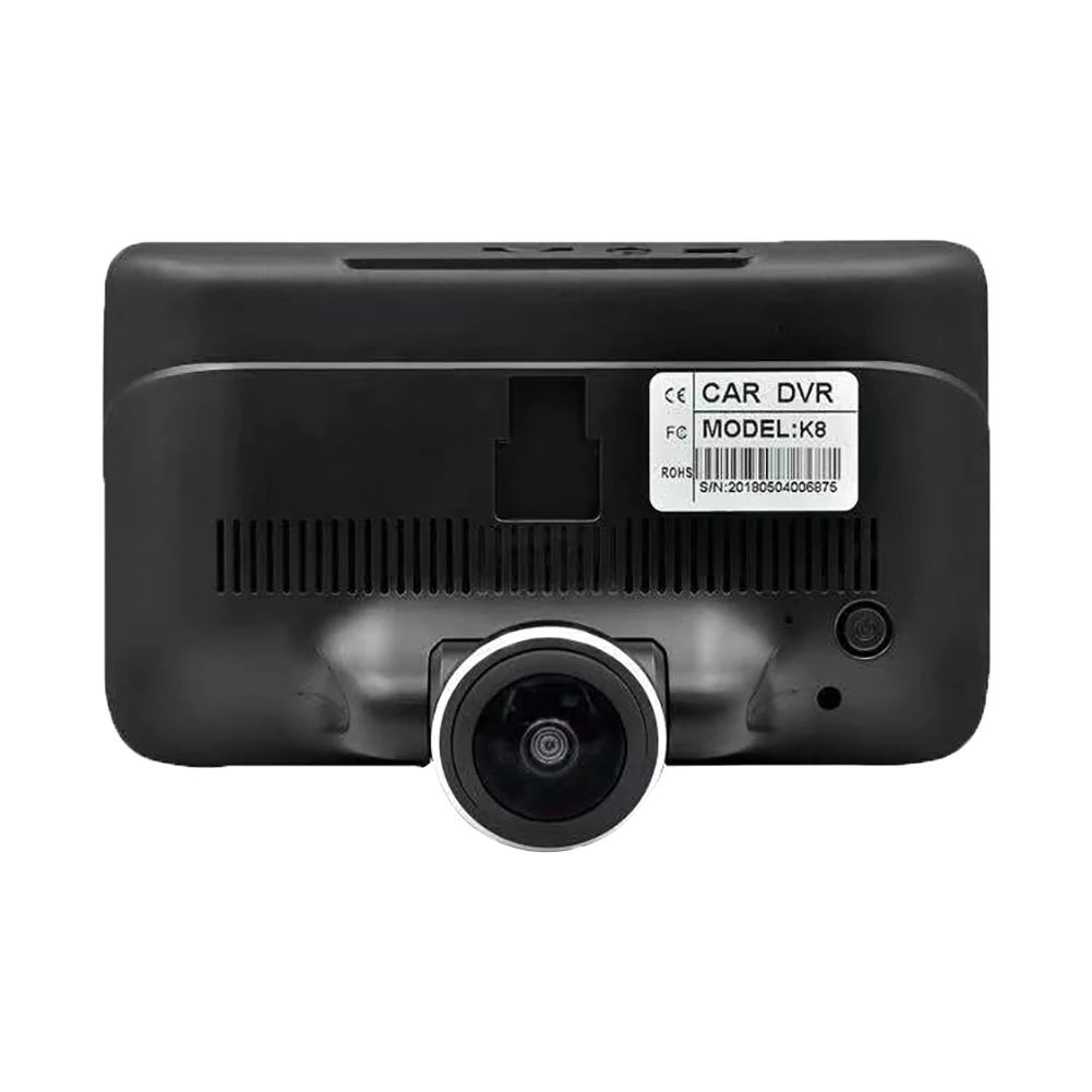 4,5 дюймов ips 360 градусов вращающийся двойной объектив камеры автомобиля вождения видео рекордер carros Автомобильная маска