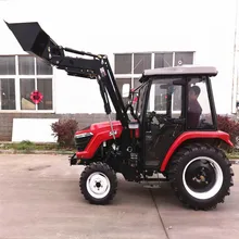 Koło ciągnik z przednią ładowarką wiadro, widelec, Log Grab TZ-10