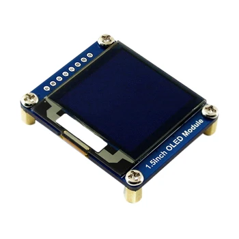 

Waveshare 1.5Inch OLED Display Module 128X128 16-Bit Grey Level SPI/I2C Interface SPI/I2C Interface for Raspberry PI