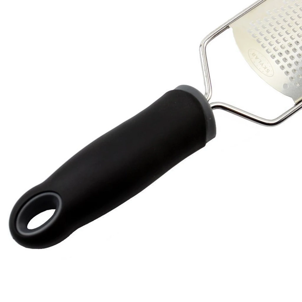 Hand Press Citrus Juicer Lemon Reamer with Cup + Flat Fine Cheese Grater