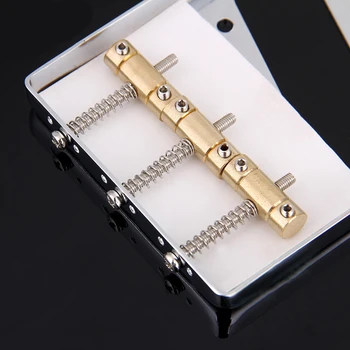 

3 TL Saddle Ashtray With Screws Home Tool Replacement Durable Metal Bridge Easy Install Practical For Fender Telecaster Guitar