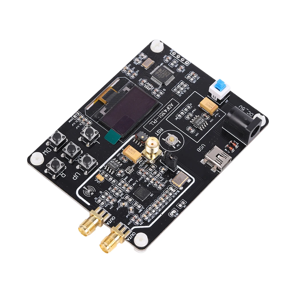 ADF4351 oled дисплей плата для разработки RF Профессиональный 35M 4 4G Точный генератор