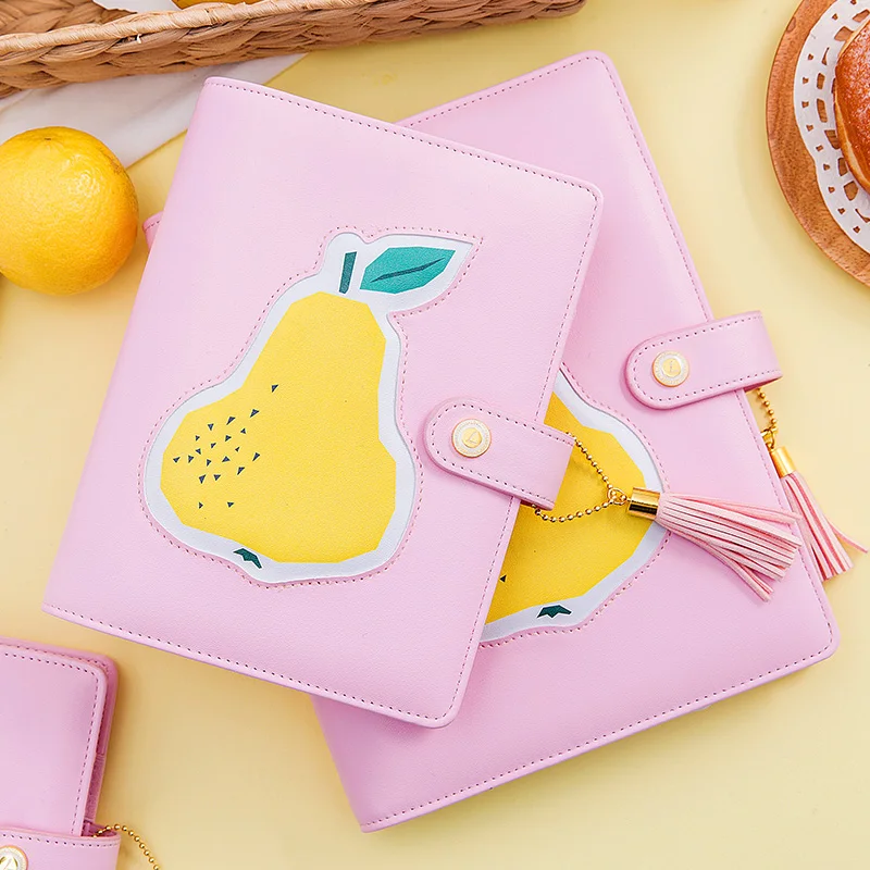 Lovedoki Pear Notebook A5A6A7 Planner Personal diary book for girls gift Korean kawaii Stationery school supplies