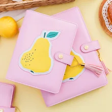 Lovedoki Pear Notebook A5A6A7 Planner Personal diary book for girls gift Korean kawaii Stationery school supplies