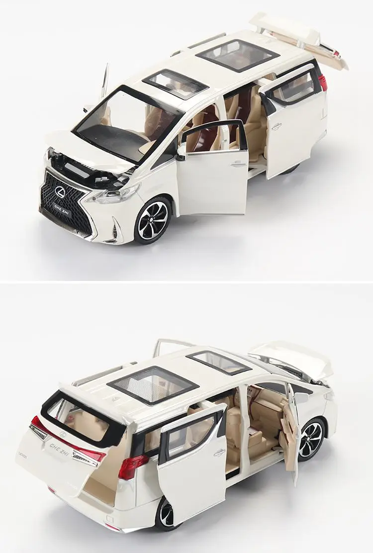 Lexus Lm Mpv Van 1/24 Diecast Model Araba