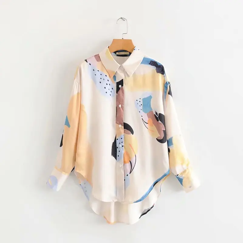 Blouses Woman 2019 Fruit Print Shirt Women Blouse Women Modis Camisa Femenina Womens Tops and Blouses