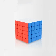 YJ YuChuang M speed 5x5x5 Магнитный магический куб без наклеек черная головоломка игрушка для обучения мозгу cubo magico YJ8386