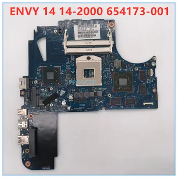 

High quality For Envy 14 14-2000 Laptop motherboard 654173-001 654173-501 654173-601 6050A2443401-MB-A02 100% working well