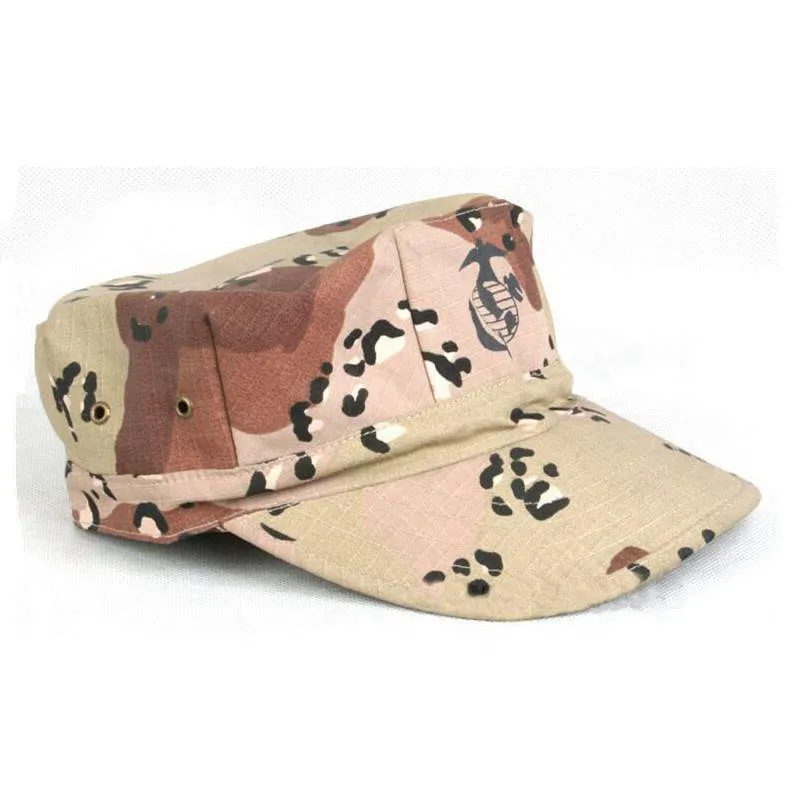 Vintage US Army Hat Cadet Military Patrol Tactical Cap Adjustable Outdoors Sun Huting Hat Unisex Camo 1 pcs camouflage hat camouflage cap