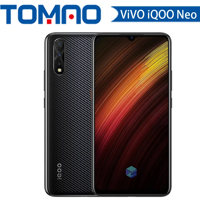 vivo IQOO Neo смартфон 6 ГБ 128 ГБ Android 9 Snapdragon 855 4500 мАч 3 камеры Super Amoled 6,3" экран мобильного телефона