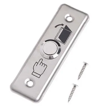 

Stainless Steel Smart Home Easy Install Quick Release Durable Convenient Exit Opening Control Door Switch Button