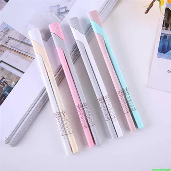 

2 Pcs/Pack Gel Ink Pen School Supplies Kawaii Couple Ball Point Pens For Students Stationery Writing Gift Wholesale