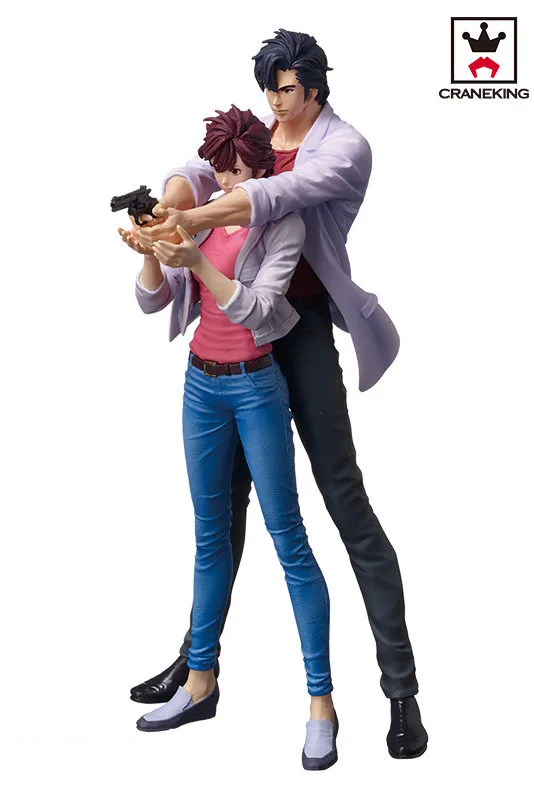 

100% Original Banpresto Creator x Creator Figura-Ryo Saeba Collection + Kaori Makimura from "Film City Hunter
