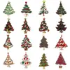 Wholesale Vintage Multicolor Crystal Christmas Tree Brooches Man Women's Full Rhinestone Brooch Pins Fashion Jewelry Xmas Gift ► Photo 1/6