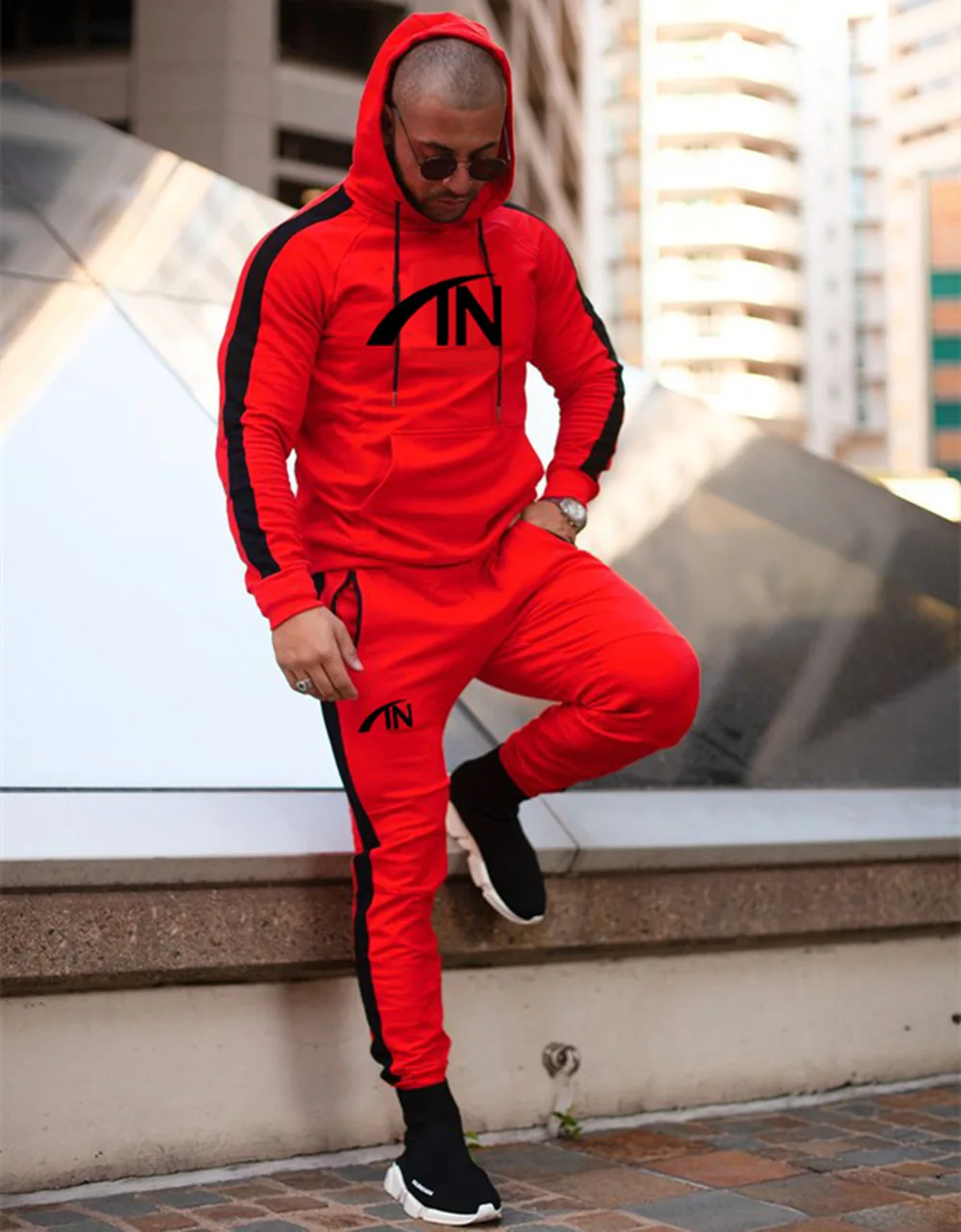 Men 039 S Tracksuit Hoodie Set