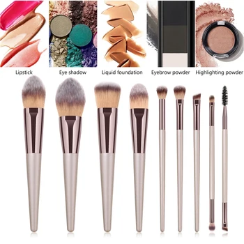 

7+2pcs/lot Professional Makeup Brushes Set Eye Shadow Blending Eyeliner Eyelash Eyebrow Brushes For Makeup Eyeshadow Brush