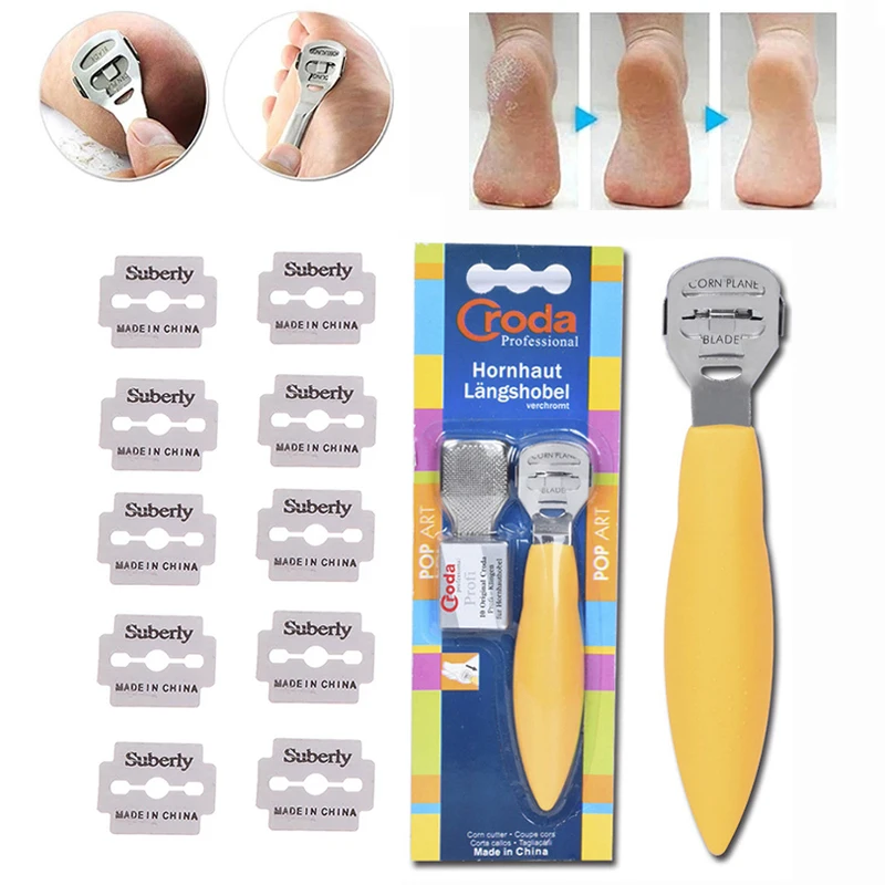 Foot Callus Shaver Heel Hard Skin Remover Hand Feet Pedicure Razor Tool