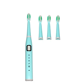 

Adult Child Electric Toothbrush USB Induction Rechargeable Electric Toothbrush Sonic Electric Toothbrush IPX7 Waterproof Light G