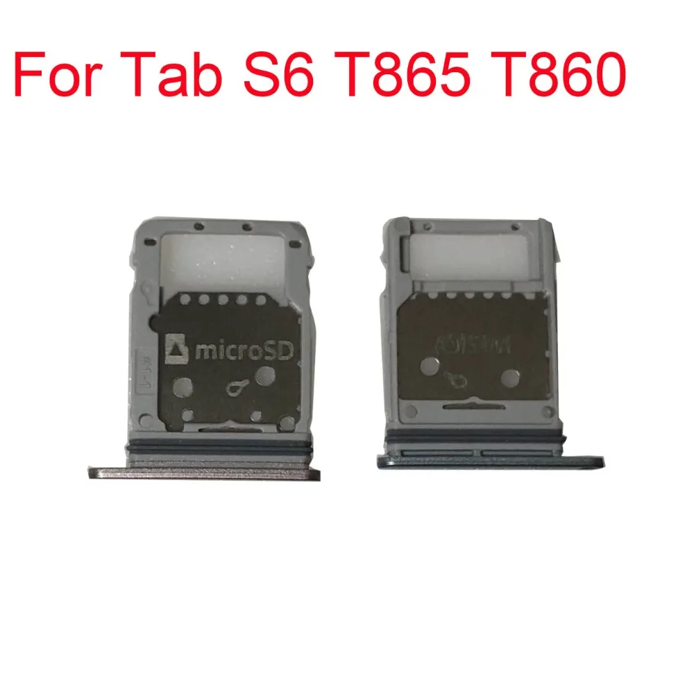 Sim Card Tray Holder Slot Microsd Adapter For Samsung Galaxy Tab S6 T860 T865 Ebay