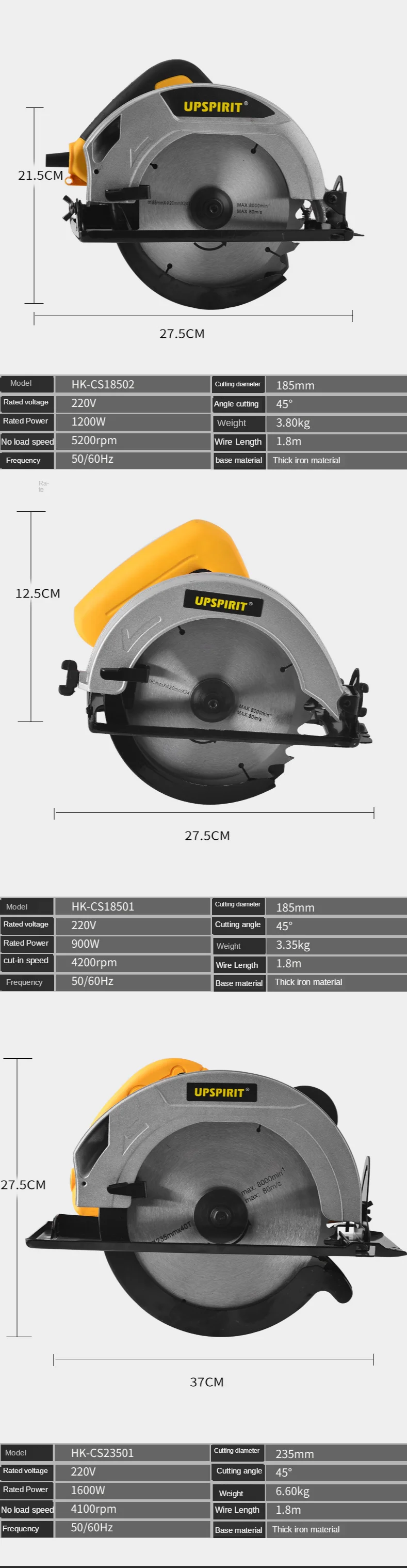 Electrical circular saw 11