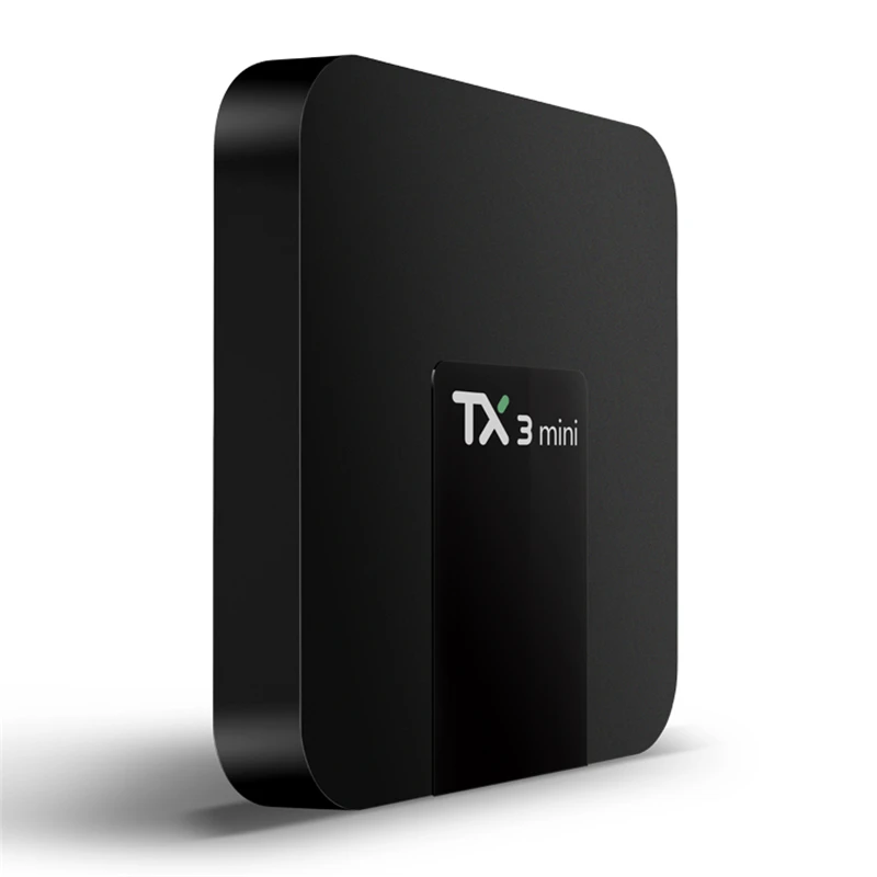 TX3 Мини Смарт ТВ приставка Android 7,1 Amlogic S905W 1 ГБ/8 ГБ 2 ГБ/16 ГБ Поддержка 4K HD H.265 2,4 ГГц WiFi медиаплеер IP tv