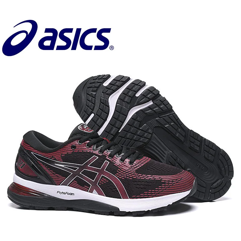 ASICS Gel Nimbus 21 оригинальные мужские кроссовки Asics мужская обувь для бега дышащая спортивная обувь для бега Gel NUMBUS 21 тренер - Цвет: Nimbus 21-8
