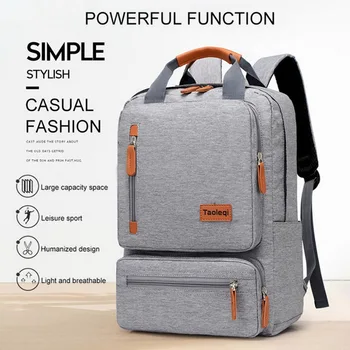 

Casual Business Men Computer Backpack Light 15 inch Laptop Bag 2020 Waterproof Oxford cloth Ladies Anti-theft Travel Backpack
